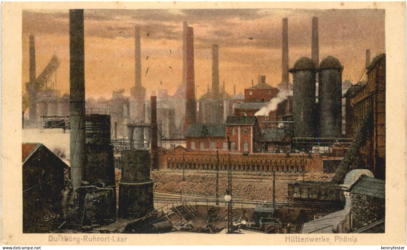 Duisburg - Ruhrort Laar - Hüttenwerke Phönix