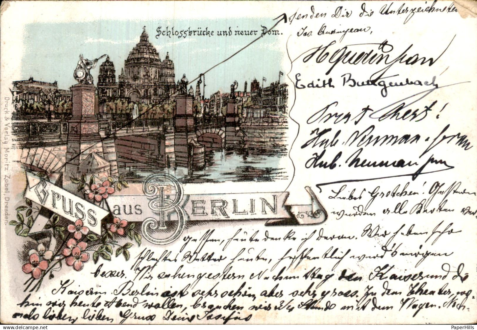 Duitsland Deutschland Germany - Berlin Berlijn - Litho