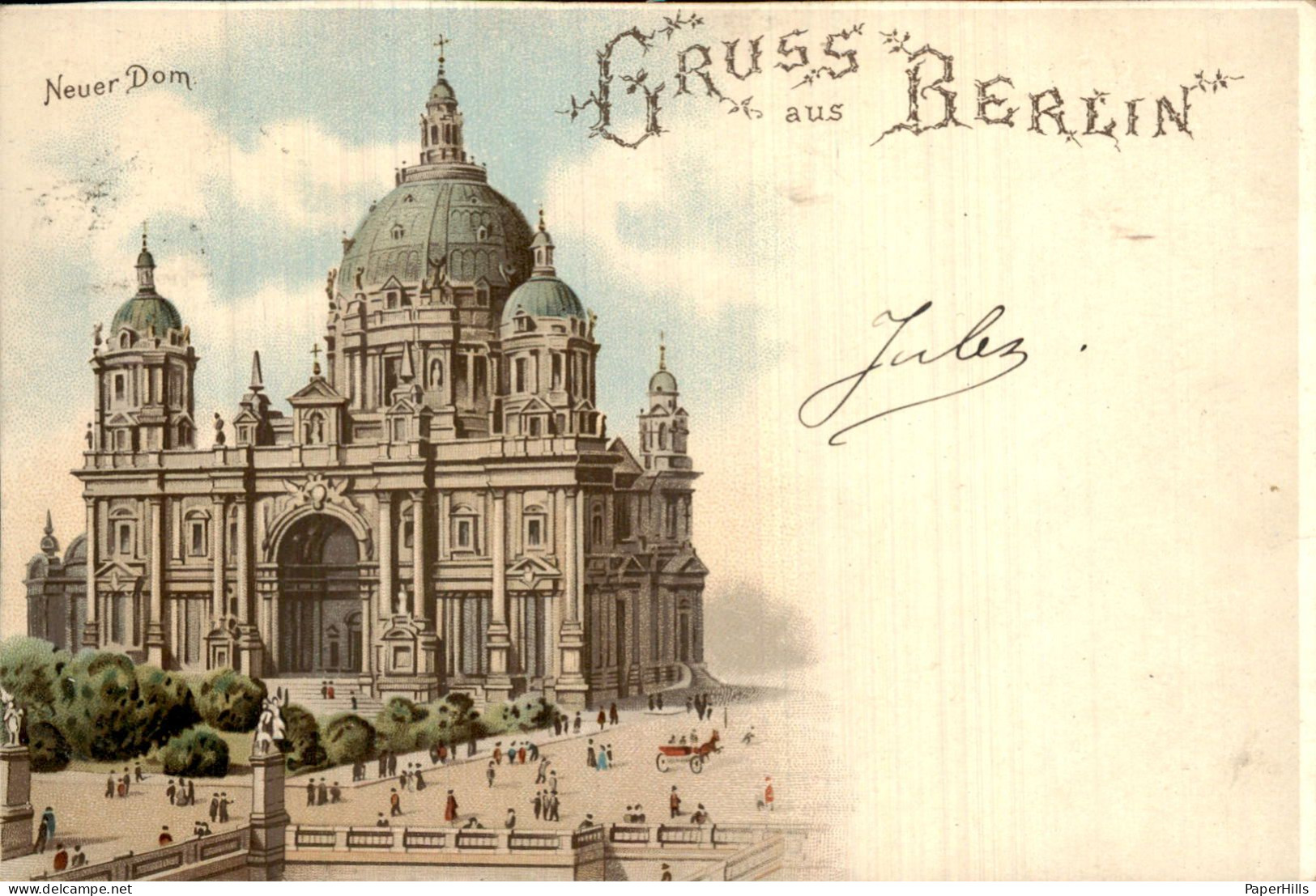 Duitsland Germany - Berlijn Berlin - Litho