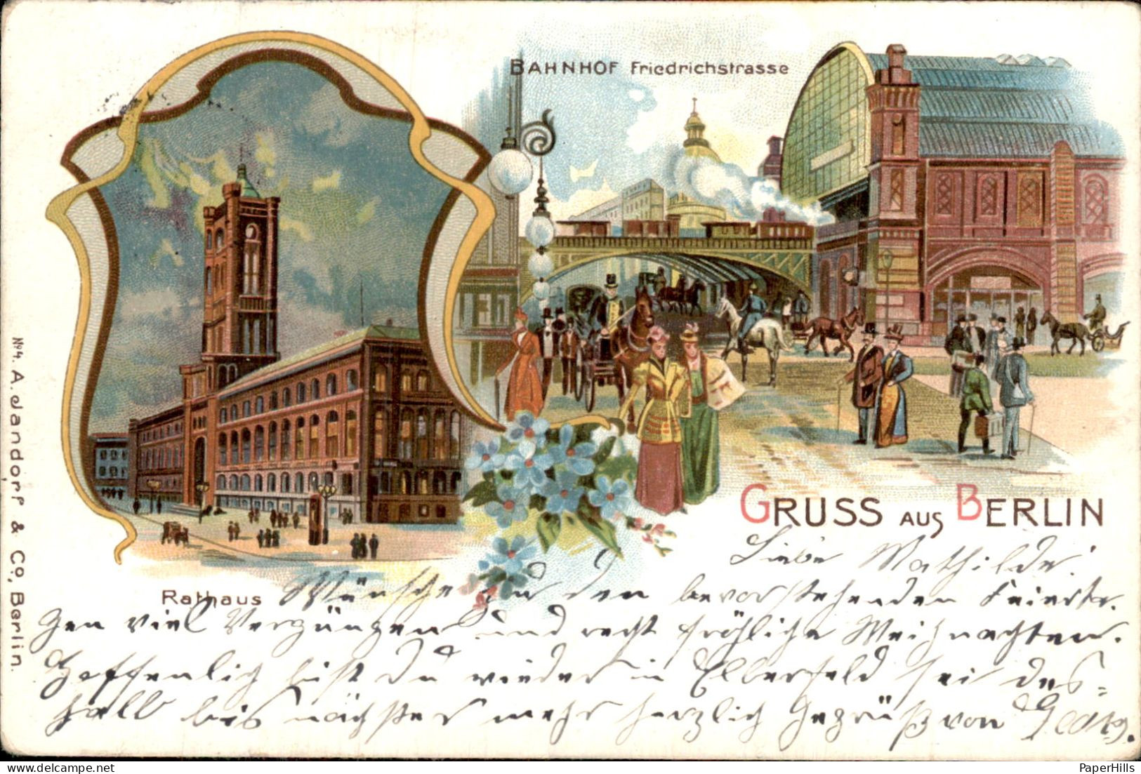 Duitsland Germany - Berlin Berlijn - Litho