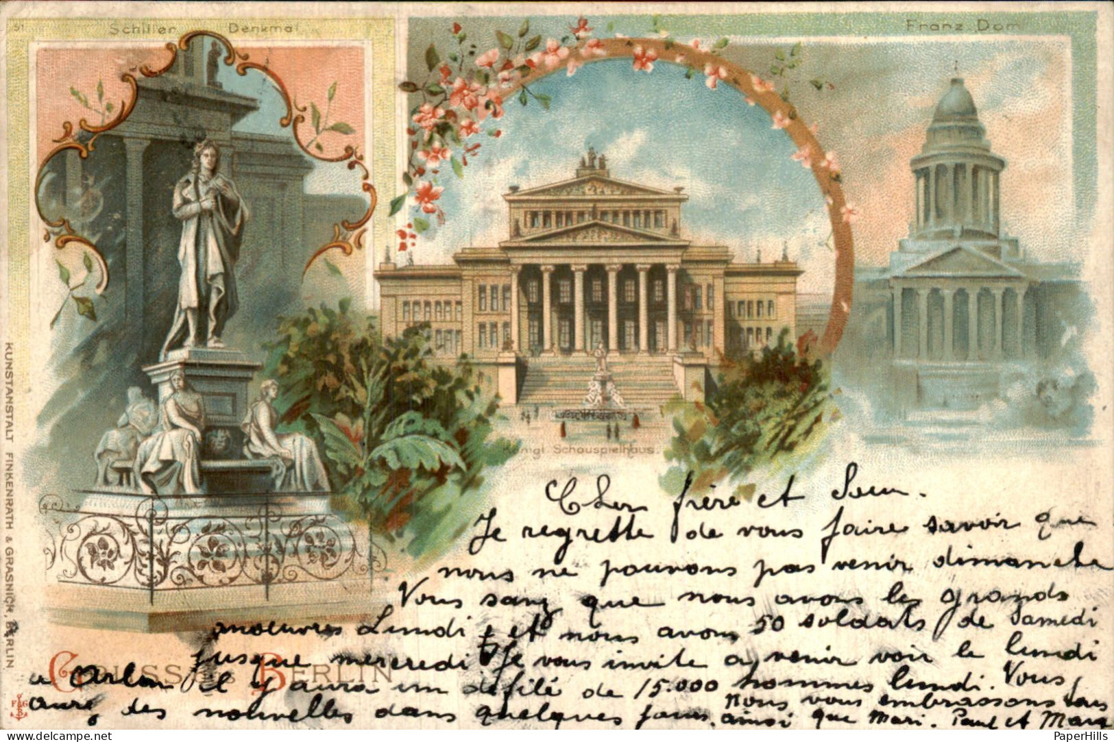 Duitsland Germany - Berlin Berlijn - Litho