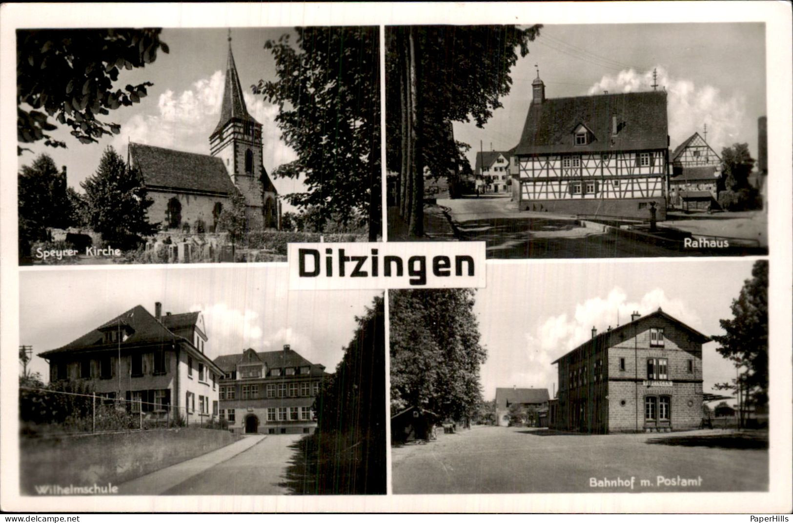 Duitsland Germany Deutschland - Ditzingen - Rathaus