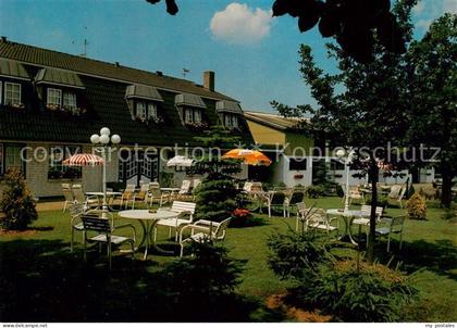 Ahrensburg Hotel Restaurant Reitstall Ahrensfelder Hof Gartenterrasse