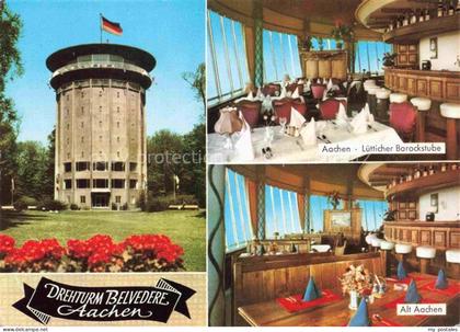 AACHEN Drehturm Belvedere Luetticher Barockstube Alt Aachen