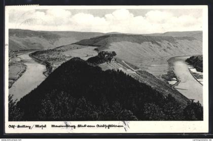 AK Alf /Mosel, Alf-Bullay, Marienburg, Blick vom Aussichtsturm