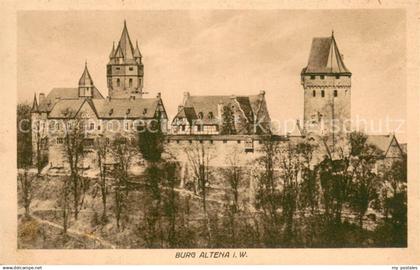 Altena Lenne Burg Altena