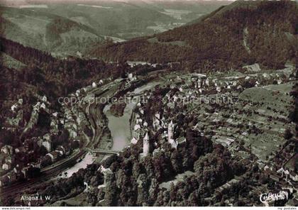 Evingsen ALTENA NRW Burg-Altena Lenne Fluss Tal Bahnlinie Waelder Talkessel