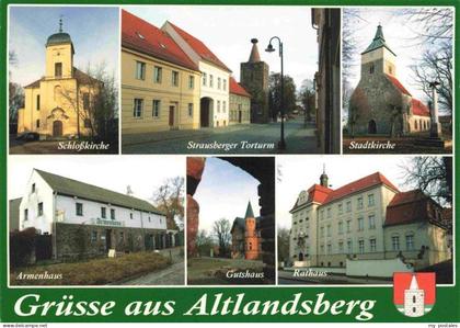 Altlandsberg Brandenburg Schlosskirche Strausberger Torturm Stadtkirche Armenhau
