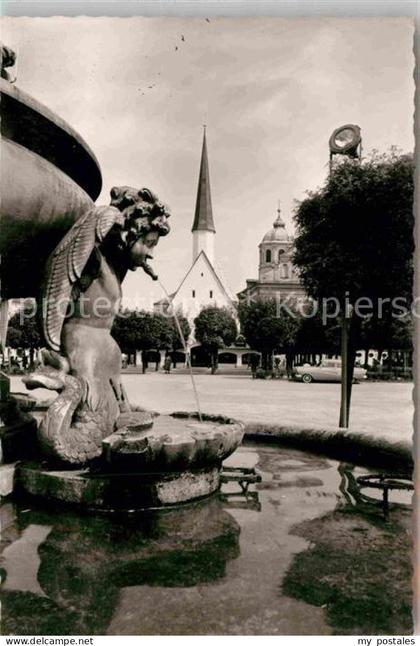 ALToeTTING Bayern Brunnen