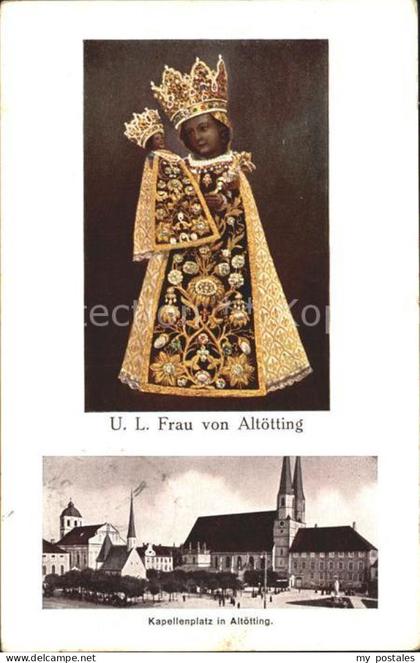 Altoetting Gnadenbild UL Frau von Altoetting Kapellenplatz