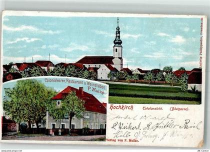 02627 O8601 Hochkirch 1912 - Kolonialwaren,Gasthaus u. Weinstuben Mulke ... - 13641848