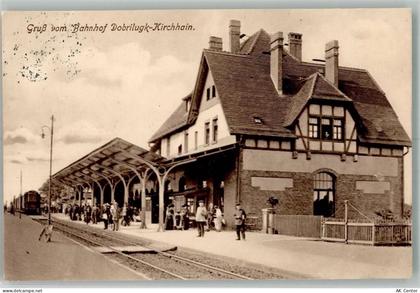 03253 O7981 Doberlug-Kirchhain Foto AK Bahnhof Doberlug-Kirchhain Bahnst... - 13659944