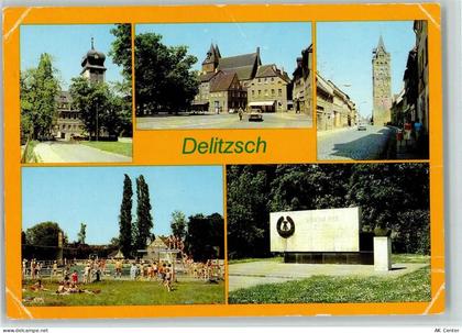 04509 O7270 Delitzsch - Freibad, Schloß, Marktplatz, Wilhelm Pieck Denkm... - 12074021