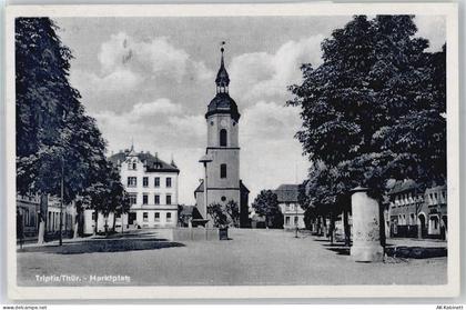 07819 O6712 Triptis - Marktplatz , Litfaßsäule - 51145097