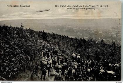 09337 O9270 Hohenstein-Ernstthal 1915 Foto AK Luftschiff Victoria Luise ... - 13665659