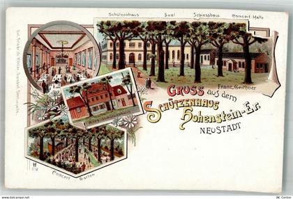 09337 O9270 Hohenstein-Ernstthal Lithographie Gasthaus Schützenhaus Hohe... - 13665959