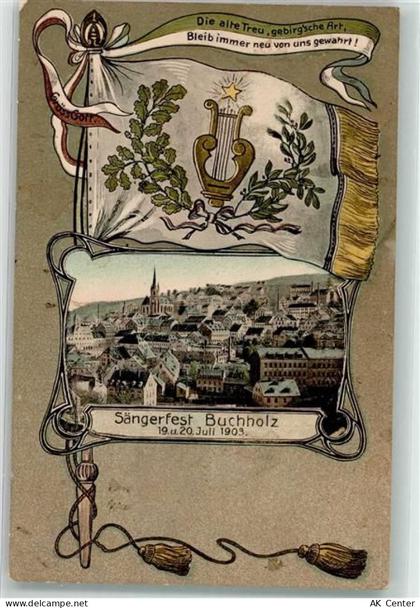 09456 O9300 Annaberg-Buchholz - Sängerfest Juli 1903 - 13626152