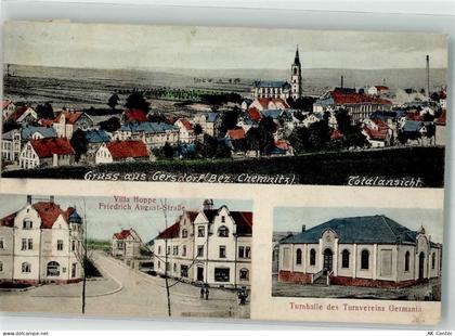 09661 O9251 Gersdorf b Mittweida 1902 - Villa Hoppe Friedrich August Str... - 13632846