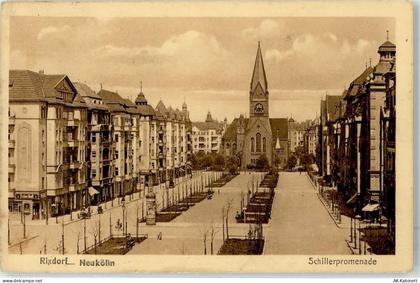 10115 W1000 Rixdorf 1914 - Schillerpromenade Litfaßsäule - 52180756