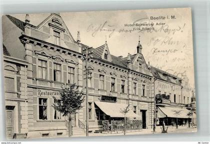 14547 O1501 Beelitz , Mark - Hotel-Gasthaus Schwarzer Adler - 13664036