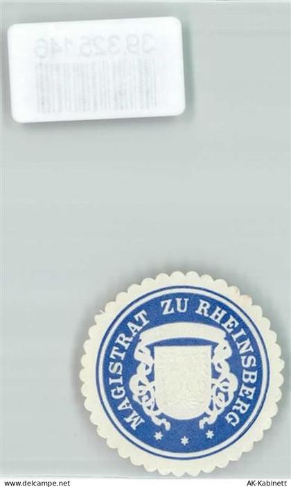 16818 O1950 Rheinsberg Siegelmarke Magistrat zu Rheinsberg - 39325146