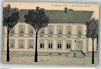 16866 O1901 Holzhausen b Neustadt, Dosse 1917 Künstlerkarte Gasthaus von... - 13665235