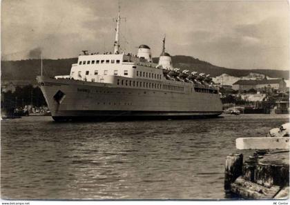 18546 O2355 Sassnitz 1960 - Saßnitz: Eisenbahnfährschiff MS -Sassnitz-,V... - 20024803