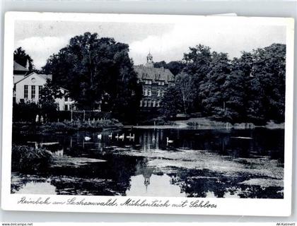 21465 W2057 Reinbek - Mühlenteich mit Schloss - 50961346