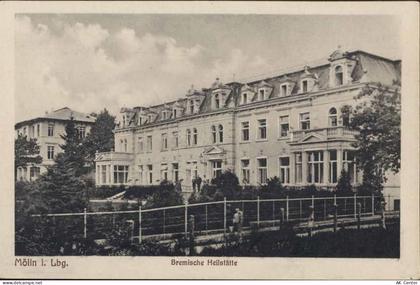 23879 W2410 Mölln um 1910/20 - Mölln, Bremische Heilstätte, Krankenhaus,... - 20071202