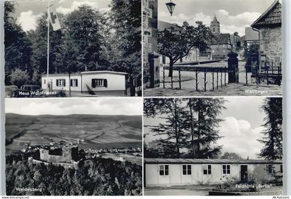 34466 W3549 Wolfhagen - Haus Waldfrieden, Wolfhagen, Weidelsburg, Feldhü... - 50972206