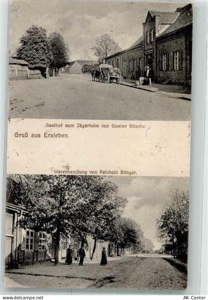 39343 O3241 Erxleben b Haldensleben - Gasthaus Zum Jägerheim Gustav Bösc... - 13621946