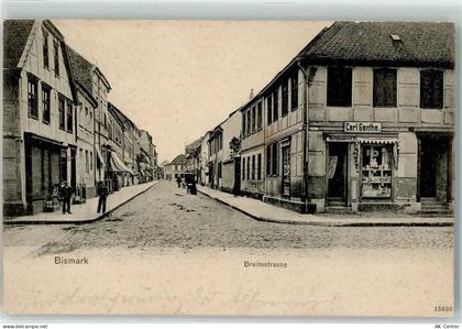 39629 O3592 Bismark Altmark - Breitestraße Geschäft Carl Genthe - 13439925