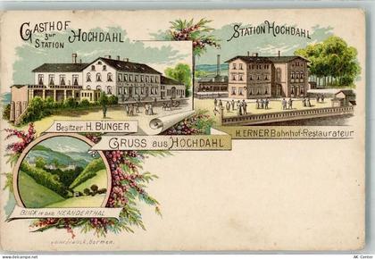 40699 W4006 Hochdahl Lithographie Station Hochdahl Gasthaus zur Station ... - 13638667