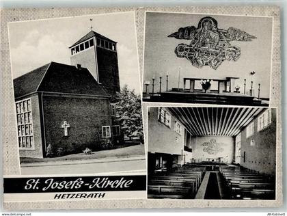 41812 W5140 Hetzerath , Kr Erkelenz - Kirche St. Josefs - 39919989