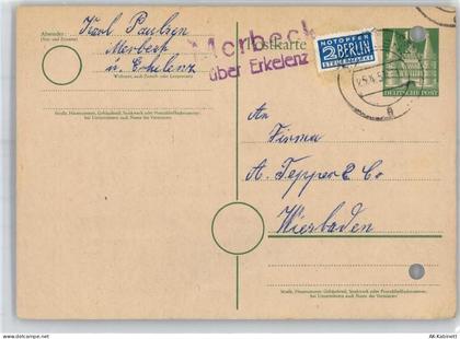 41844 W5144 Merbeck , Kr Erkelenz - Landpoststempel Notopfer - 51797846