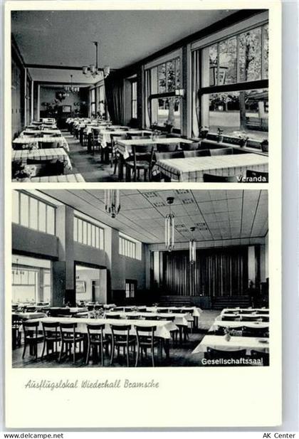 49565 W4550 Bramsche , Hase - Gaststätte Wiederhall - 50856706