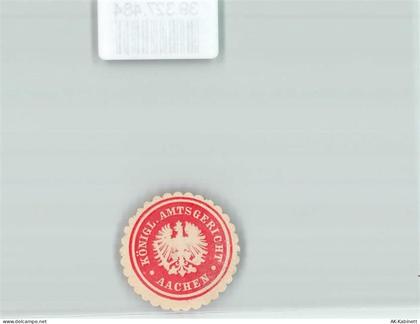 52062 W5100 Aachen Siegelmarke Königl. Amtsgericht Aachen - 39327484