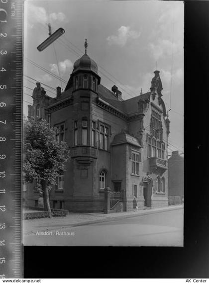 52477 W5110 Alsdorf , Rheinl GLASNEGATIV Rathaus - 30060108