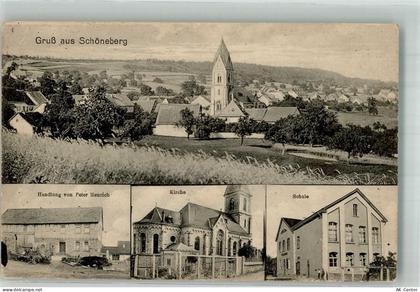 55444 W6531 Schöneberg , Hunsrück 1916 - Handlung Henrich Kirche Schule... - 13662266