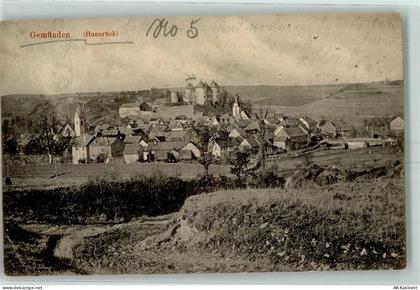 55490 W6545 Gemünden , Hunsrück - Schloss - 52260571