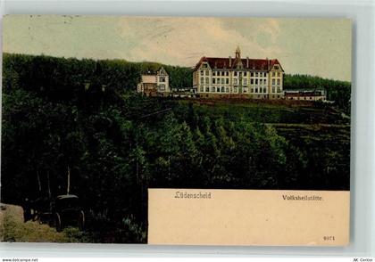 58507 W5880 Lüdenscheid 1910 - Volksheilstätte - 11079843