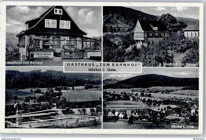 64739 W6128 Höchst i Odw - Gasthaus zum Bahnhof Schwimmbad - 51405903