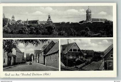 67592 W6523 Flörsheim-Dalsheim 1954 - Straßenbilder AK - 13208336