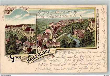 72401 W7452 Haigerloch 1902 Lithographie Schloß Haigerloch - 13553968