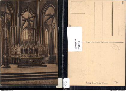 731115 Doberan Bad Doberan Kirche Inneres Altar