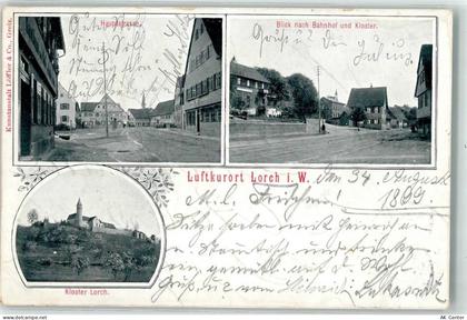 73547 W7073 Lorch , Württ 1903 - Hauptstraße Kloster Lorch Bahnhof - 13452241