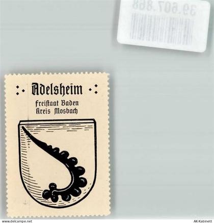 74740 W6962 Adelsheim Vignette Wappen - 39607868