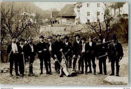 79244 W7816 Münstertal , Schwarzwald - Holzfällergruppe Ort handschriftl... - 13644355