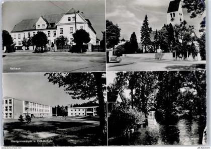 82166 W8032 Gräfelfing - Rathaus , Schule - 51054492