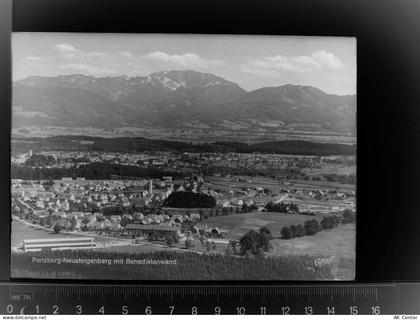 82377 W8122 Penzberg GLASNEGATIV Neusteigenberg m. Benediktenwand - 30016137